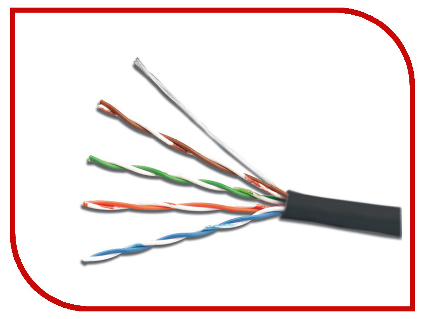 

Сетевой кабель 5bites UTP / SOLID / 5E / CCAG / PVC+PE / OUTDOOR / DRUM / 305M Black US5500-305AE