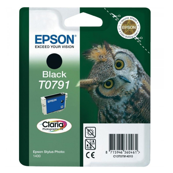

Картридж Epson T0791 C13T07914010 Black для P50/PX660/PX820/PX830, T0791 C13T07914010
