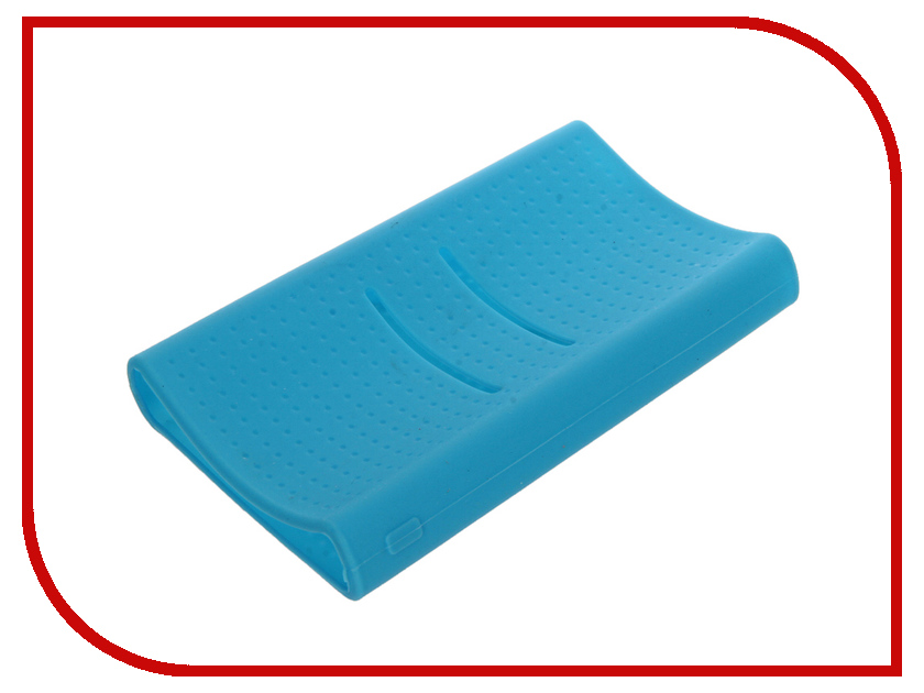 фото Аксессуар Чехол Xiaomi Silicone Case for Power Bank 20000 Blue