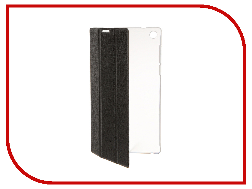 фото Аксессуар Чехол Lenovo Tab 2 A7-30 iBox Premium Black прозрачная задняя крышка