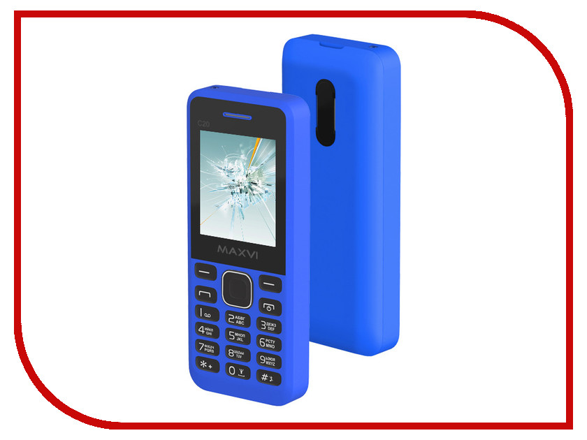 фото Сотовый телефон Maxvi C20 Blue