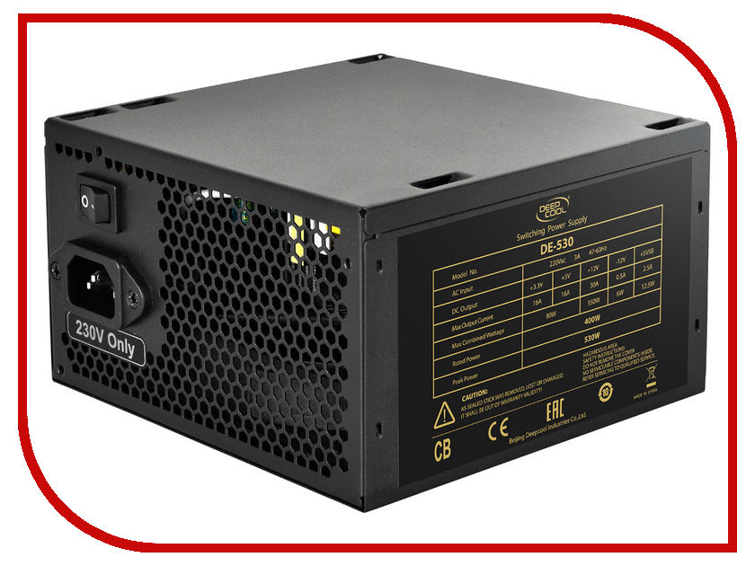 фото Блок питания DeepCool Explorer DE530 530W