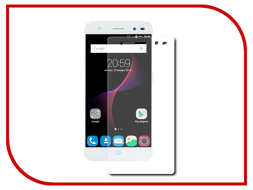 

Аксессуар Защитное стекло ZTE Blade V7 Onext 41145