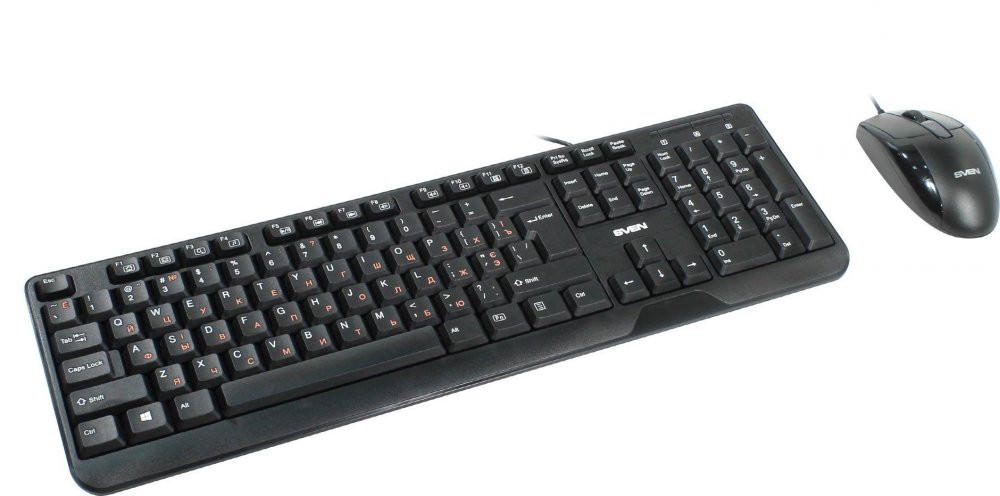 

Набор Sven Standard 300 Combo Black USB SV-03100300UB, Standard 300 Combo