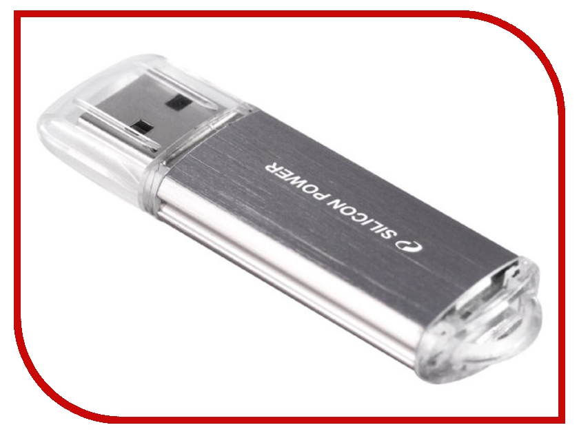

USB Flash Drive 32Gb - Silicon Power Ultima II I-Series Silver SP032GBUF2M01V1S, Ultima II I-Series