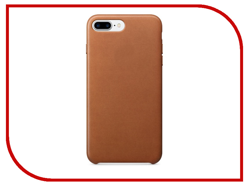 фото Аксессуар Чехол APPLE iPhone 7 Plus Leather Case Saddle Brown MMYF2ZM/A
