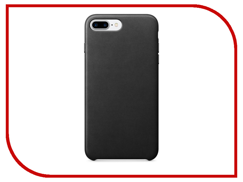 фото Аксессуар Чехол APPLE iPhone 7 Plus Leather Case Black MMYJ2ZM/A