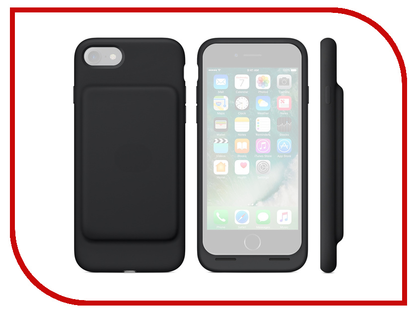 фото Аксессуар Чехол-аккумулятор APPLE iPhone 7 Smart Battery Case Black MN002ZM/A