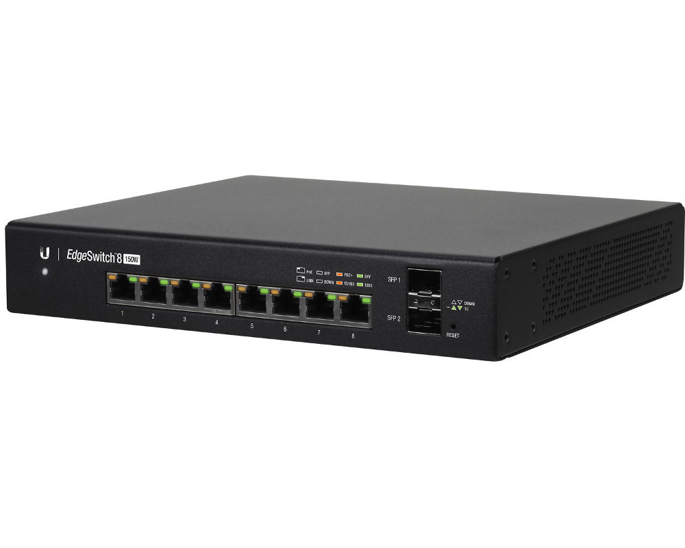 

Коммутатор Ubiquiti EdgeSwitch ES-8-150W, ES-8-150W