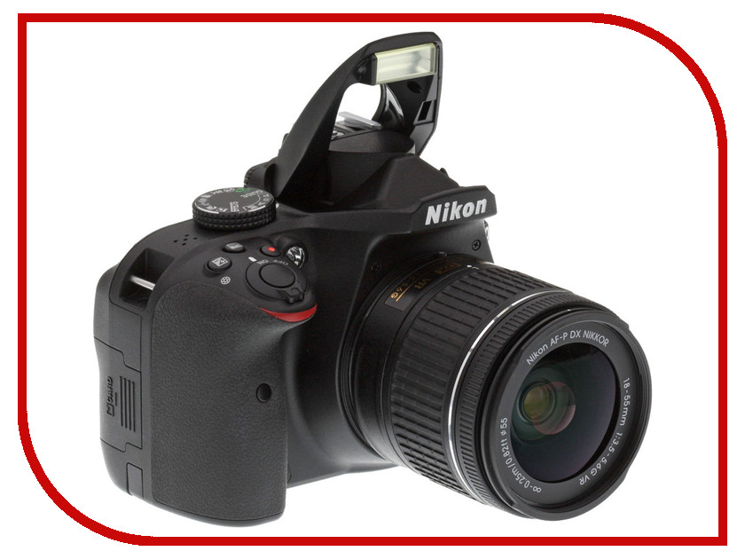фото Фотоаппарат Nikon D3400 Kit 18-55 mm AF-P VR Black