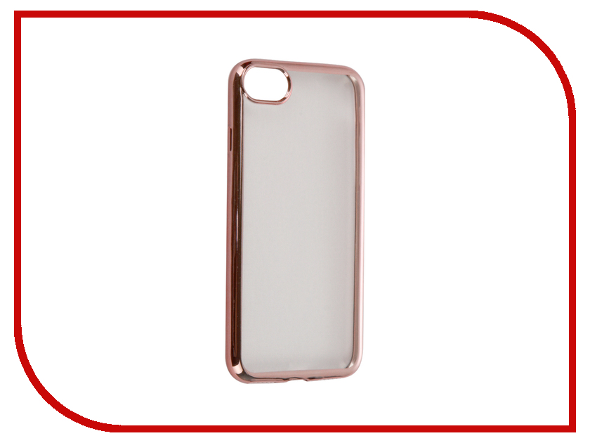 фото Аксессуар Чехол DF для APPLE iPhone 7 iCase-08 Rose Gold