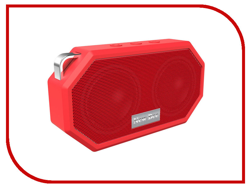 фото Колонка New Bee Bluetooth Speaker Red