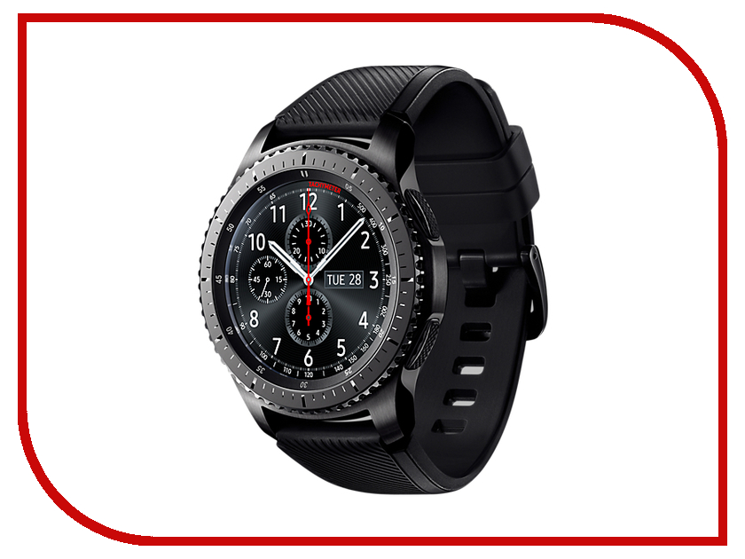 фото Умные часы Samsung Gear S3 Frontier SM-R760NDAASER Dark Grey