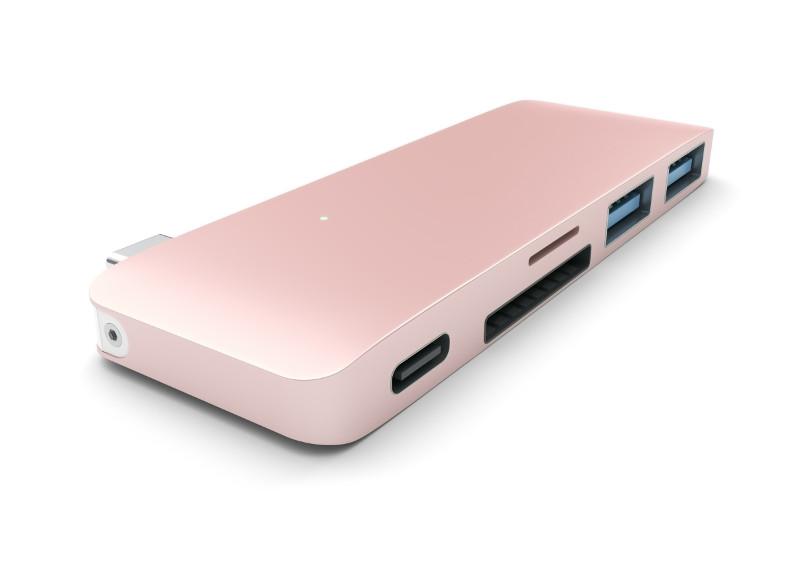

Satechi Type-C Pass Through USB 3.0 Rose Gold B01I40CM7G, B01I40CM7G