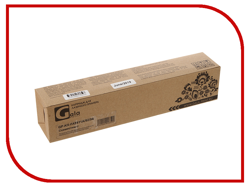 

Картридж GalaPrint GP-KX-FAT411A/461/FAT92/FAT94/KX-FAC415 для Panasonic KX-MB261/262/263/271/763/771/772/773/778/778CN/781/783/228CN/238CN/258CN/2000/2010/2025/2030/2061/2003CN/2008CN/2033CN/2038CN, GP-KX-FAT411A/461/FAT92/FAT94/KX-FAC415