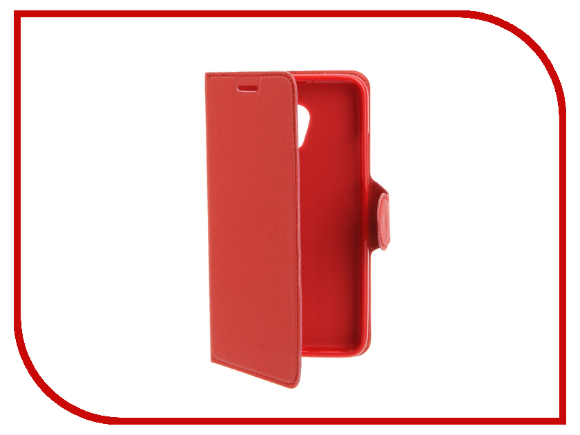 фото Аксессуар Чехол Meizu M3s mini Red Line Book Type Red