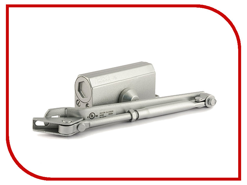 

Доводчик дверной Нора-М №2S F 50кг Silver 4707