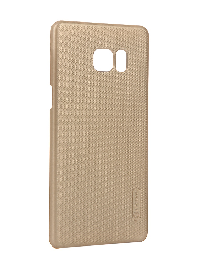 Чехол Nillkin для Samsung Galaxy Note 7 Frosted Shield Gold 12390 накладка nillkin super frosted shield для oneplus 9r