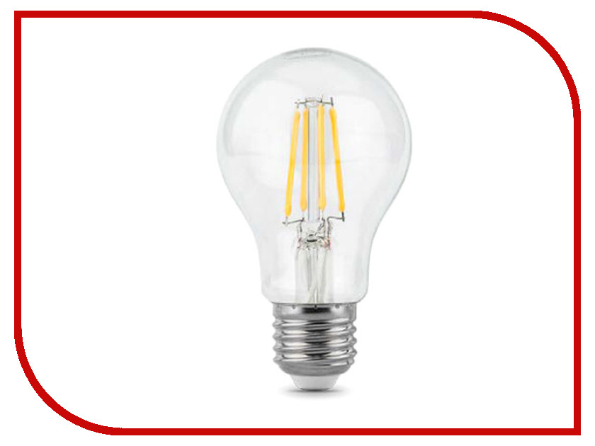 

Лампочка Gauss LED Filament A60 E27 6W 2700К 102802106