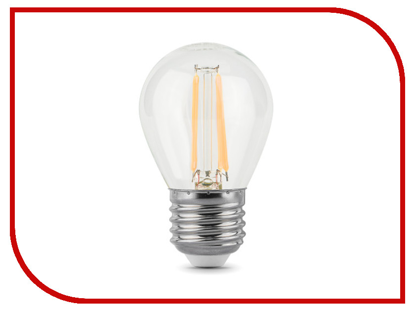 

Лампочка Gauss LED Filament Globe E27 5W 4100K 105802205