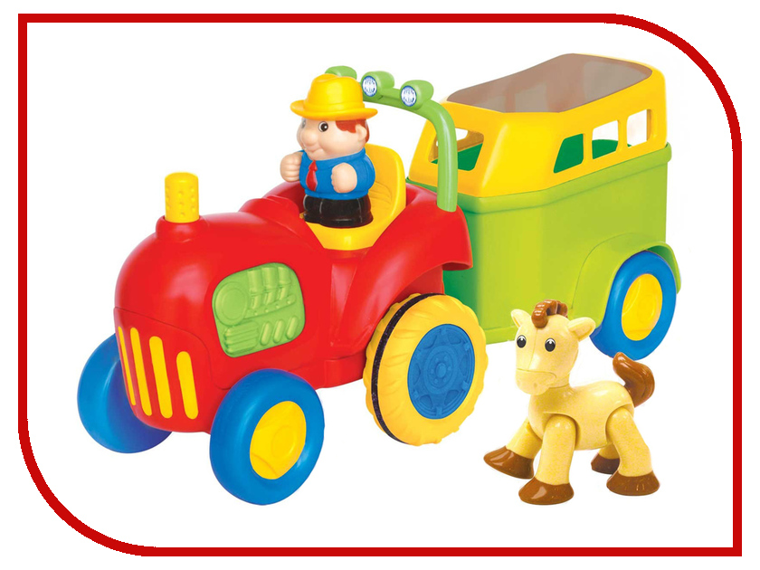 

Машина Трактор Kiddieland Трактор с лошадкой