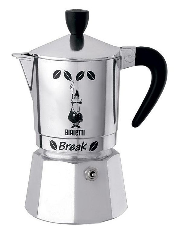 Bialetti Break Black на 3 чашки 2712