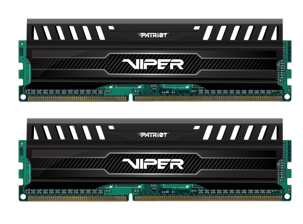 

Модуль памяти Patriot Memory Viper DDR3 DIMM 1866Mhz PC3-15000 - 8Gb KIT (2x4Gb) PV38G186C0K, PV38G186C0K