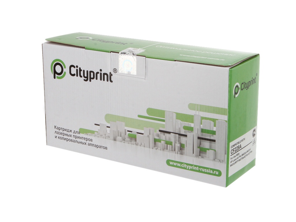

Картридж Cityprint CF228A Black для HP LaserJet Pro M403/M427 Series, CF228A