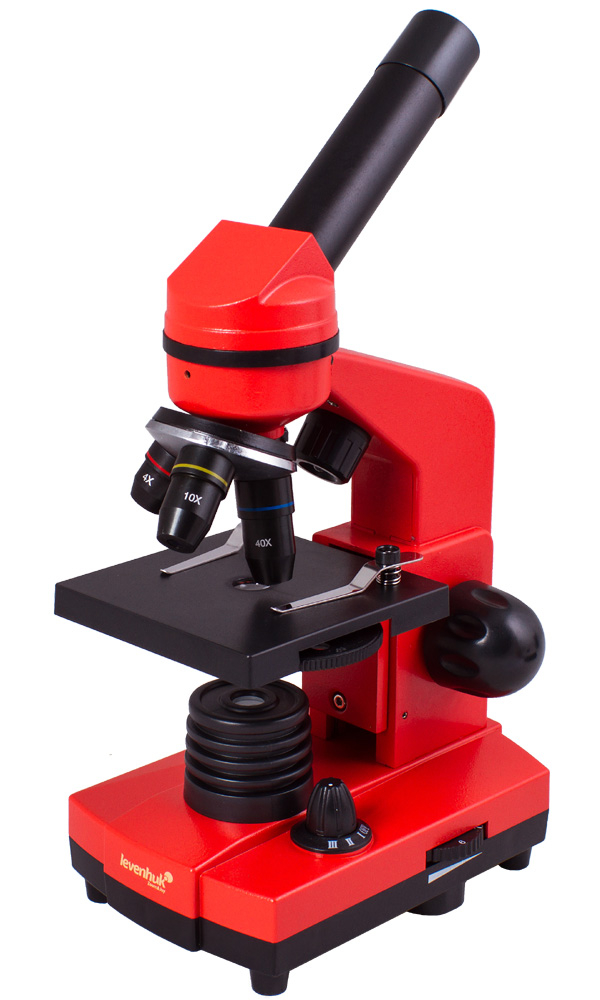 Микроскоп Levenhuk Rainbow 2L Orange микроскоп цифровой levenhuk d320l plus 3 1 мпикс монокулярный