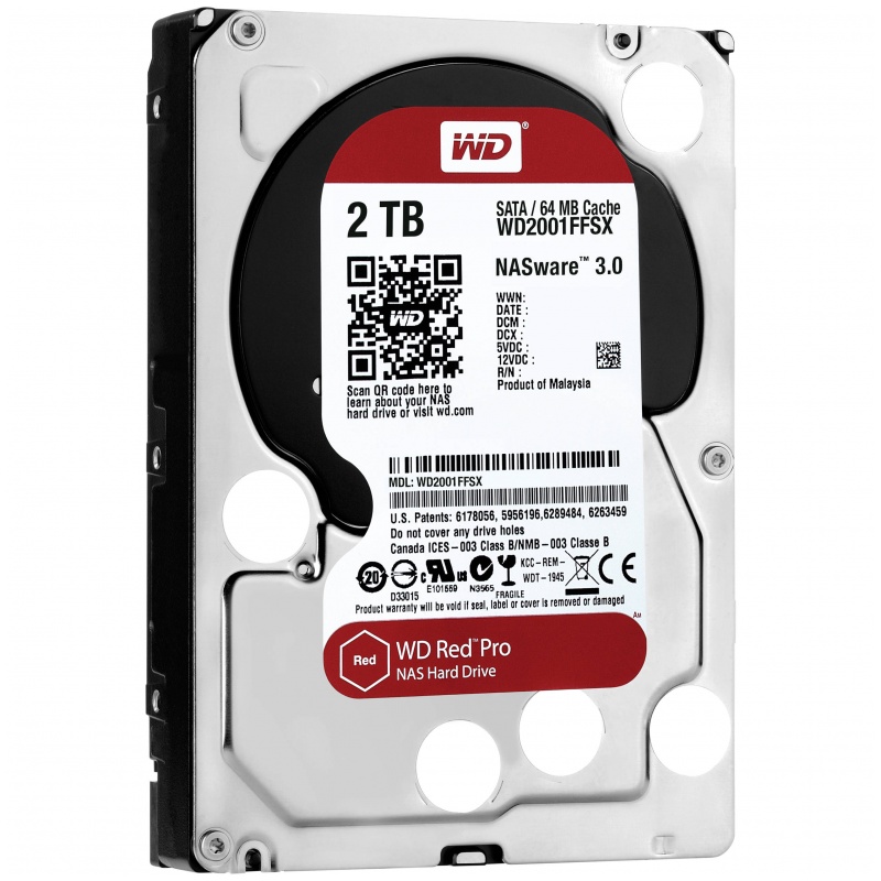 

Жесткий диск Western Digital Pro 2Tb Red WD2002FFSX, WD2002FFSX