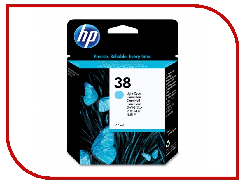 

Картридж HP 38 C9418A Light Cyan