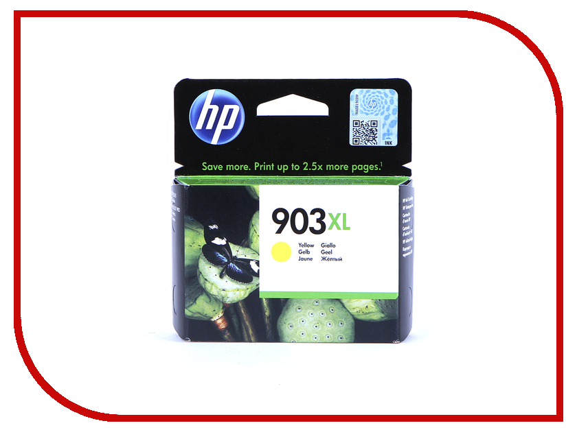 

Картридж HP 903XL T6M11AE Yellow, 903XL