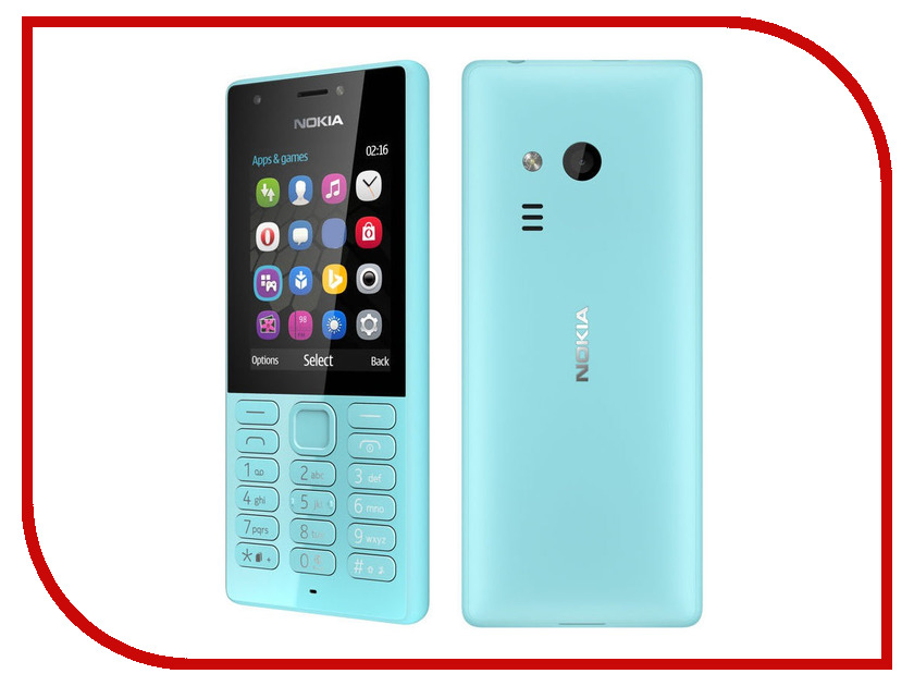 фото Сотовый телефон Nokia 216 Dual Sim Blue
