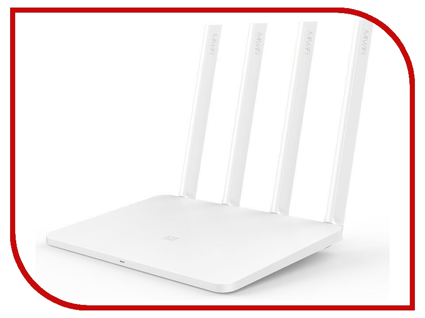 фото Wi-Fi роутер Xiaomi Mi Wi-Fi Router 3 White