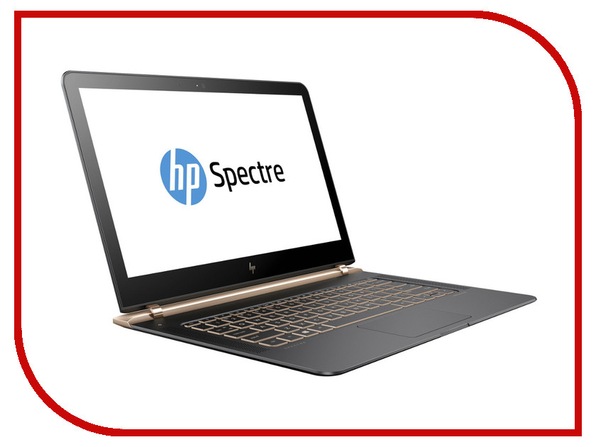 фото Ноутбук HP Spectre 13-v100ur X9X77EA (Intel Core i5-7200U 2.5 GHz/8192Mb/256Gb SSD/No ODD/Intel HD Graphics 620/Wi-Fi/Bluetooth/Cam/13.3/1920x1080/Windows 10 64-bit)
