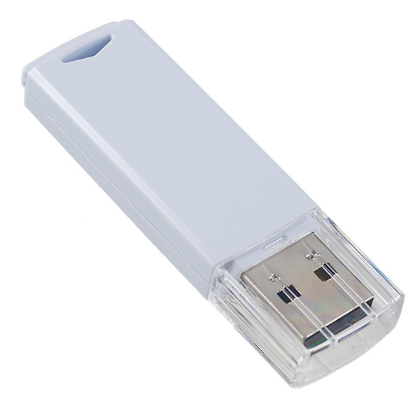 

USB Flash Drive 4Gb - Perfeo C06 White PF-C06W004, C06 PF-C06W004