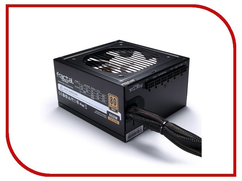 фото Блок питания Fractal Design Edison M 650W FD-PSU-ED1B-650W-E