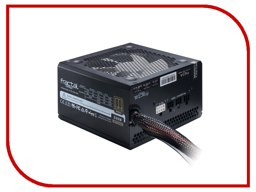 фото Блок питания Fractal Design Integra M 550W FD-PSU-IN3B-550W-EU