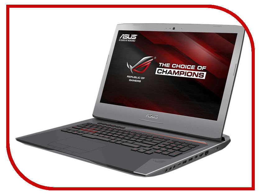 

Ноутбук ASUS G752VS-BA228T 90NB0D71-M03460 (Intel Core i7-6700HQ 2.6 GHz/8192Mb/1000Gb + 256Gb SSD/DVD-RW/nVidia GeForce GTX 1070 8192Mb/Wi-Fi/Bluetooth/Cam/17.3/1920x1080/Windows 10 64-bit)