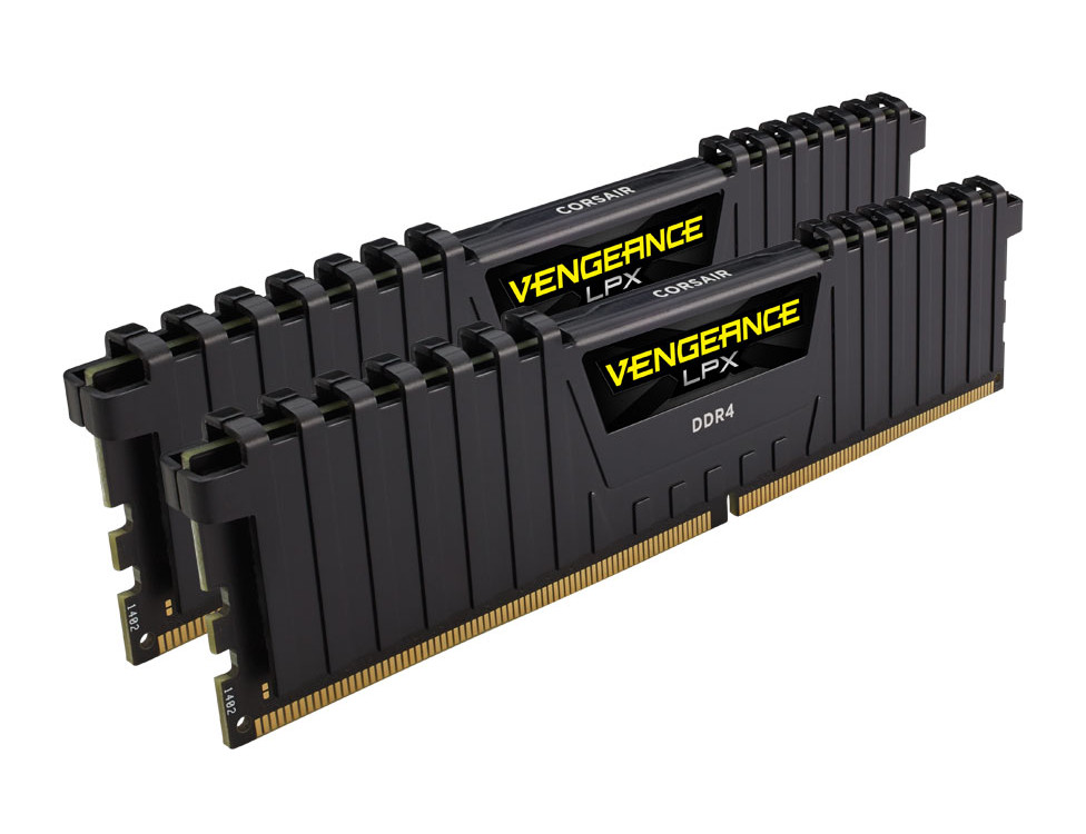 фото Модуль памяти corsair vengeance lpx ddr4 dimm 3200mhz pc4-25600 cl16 - 16gb kit (2x8gb) cmk16gx4m2b3200c16