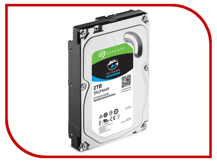 фото Жесткий диск 2Tb - Seagate SkyHawk ST2000VX008