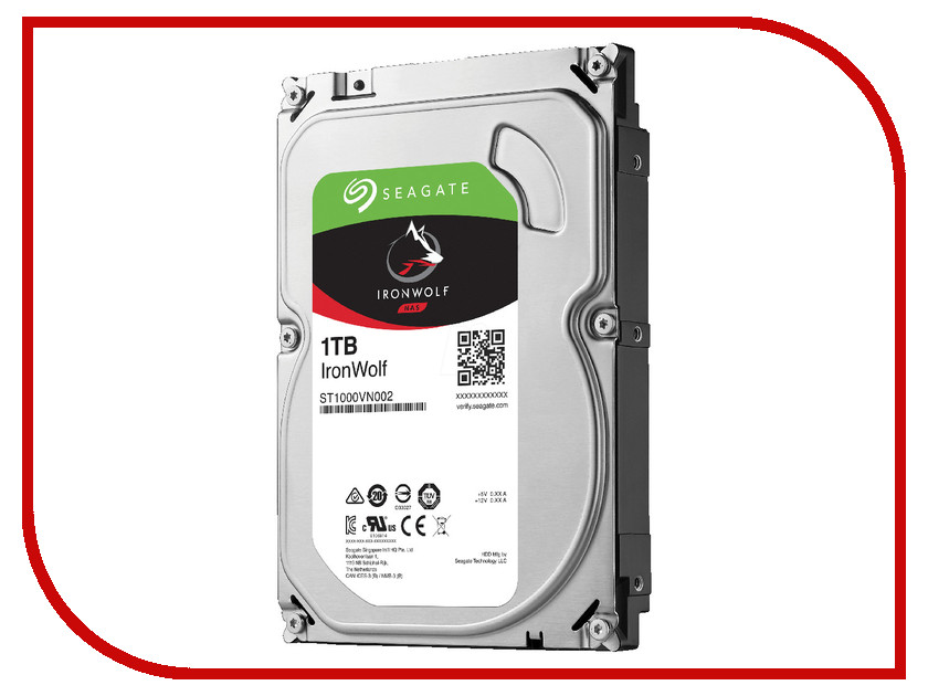 фото Жесткий диск 1Tb - Seagate IronWolf ST1000VN002