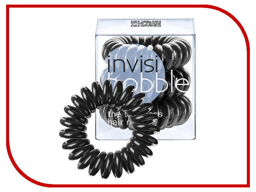 фото Резинка для волос Invisibobble True Black 3 штуки