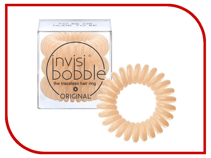 фото Резинка для волос Invisibobble Original To Be or Nude to Be 3 штуки