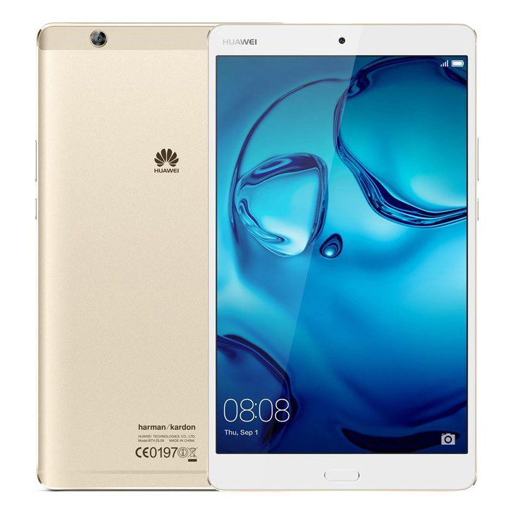 

Планшет Huawei MediaPad M3 8 LTE 64Gb BTV-DL09 Gold 53017256 (Kirin 950 2.3GHz/4096Mb/64Gb/GPS/LTE/3G/Wi-Fi/Bluetooth/8.4/2560x1600/Android), M3 8 LTE