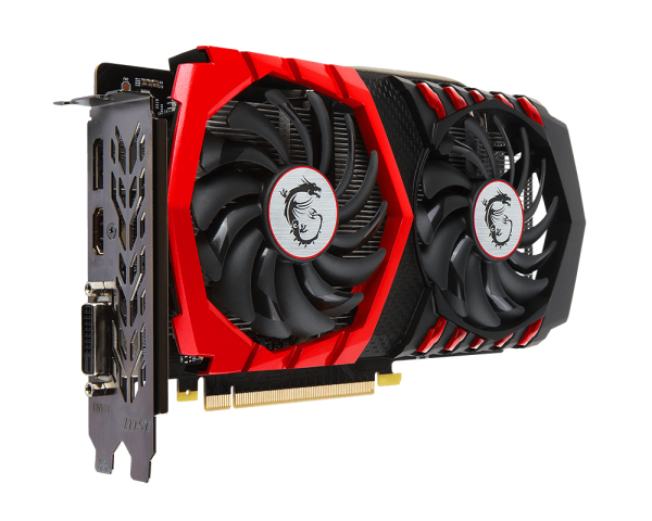 фото Видеокарта msi geforce gtx 1050 ti 1354mhz pci-e 3.0 4096mb 7008mhz 128 bit dvi hdmi hdcp gtx 1050 ti gaming x 4g