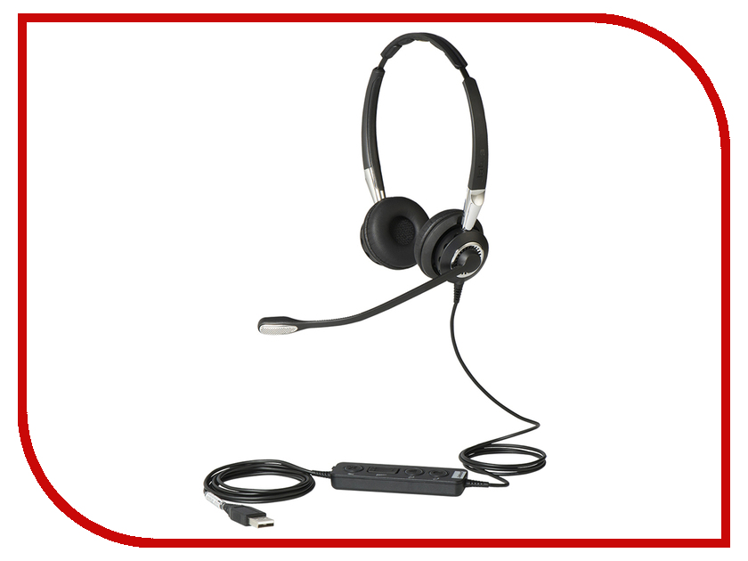 фото Гарнитура Jabra BIZ 2400 II Duo USB UC 2499-829-309