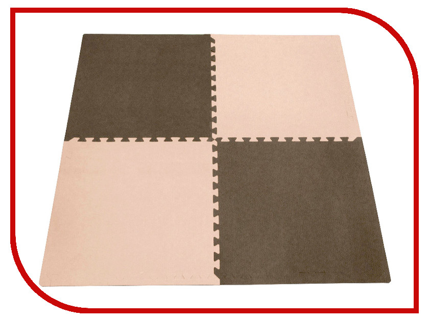 

Развивающий коврик Экопромторг Мягкий пол универсальный Beige-Brown 60МП7502/4625, Мягкий пол универсальный 60МП/БК