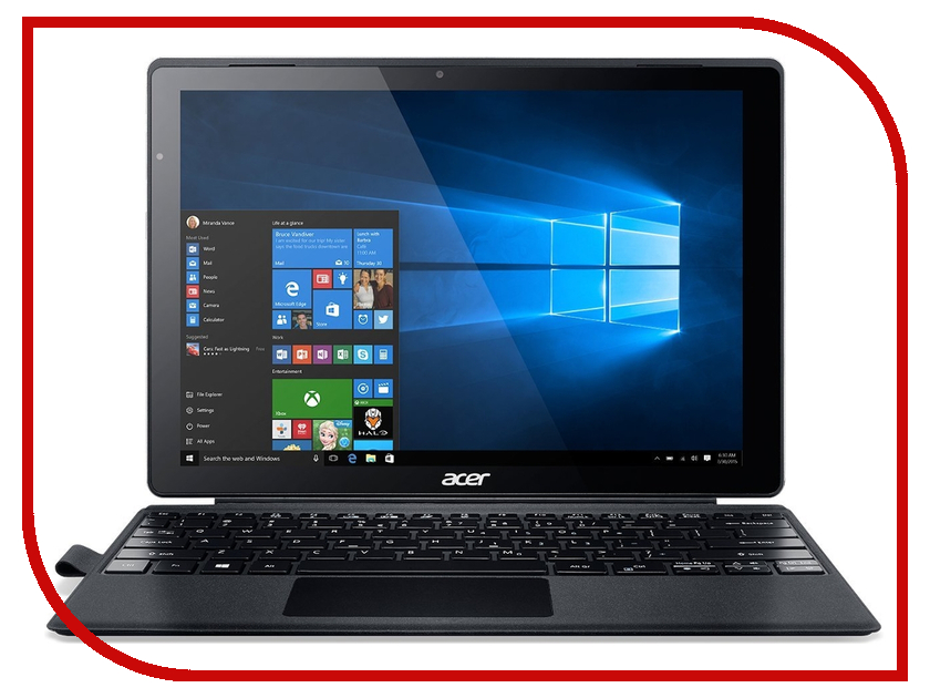 фото Планшет Acer Aspire Switch Alpha 12 NT.LCDER.015 (Intel Core i5-6200U 2.3 GHz/8192Mb/256Gb/Wi-Fi/Cam/12.0/2160x1440/Windows 10 64-bit)