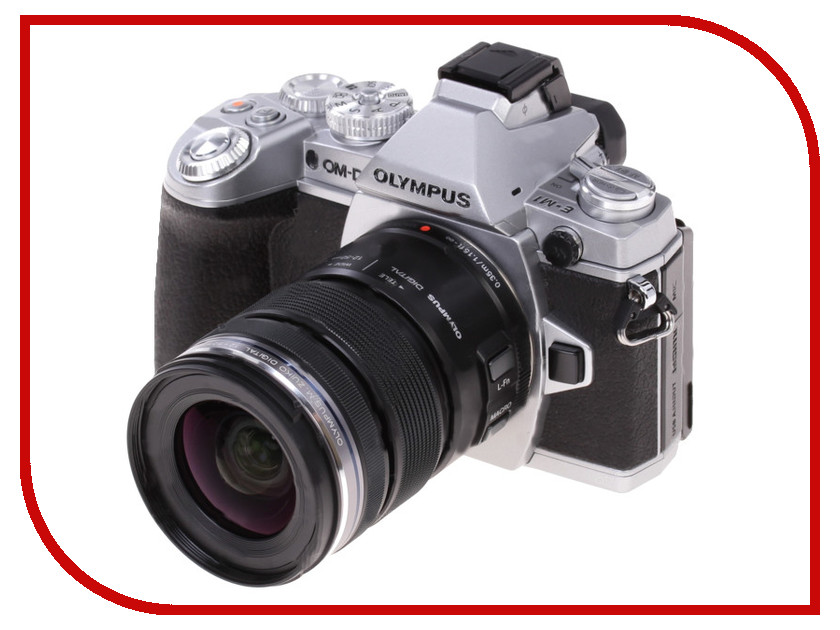 фото Фотоаппарат Olympus OM-D E-M1 Kit 12-50 mm f/3.5-6.3 Silver-Black